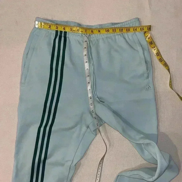 Ivy Park x adidas | 3 Stripe Gender Neutral Track Pants - Blue & Green / Sz S - Picture 8 of 8
